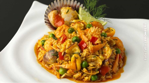 Ayllu Peruvian Restaurant: ARROZ CON MARISCOS